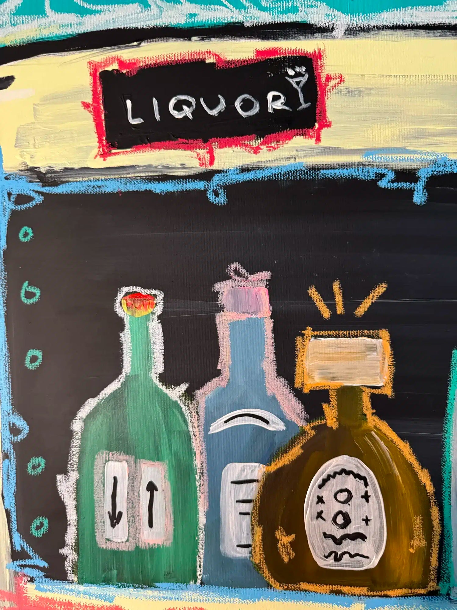At the liquor store 🔴