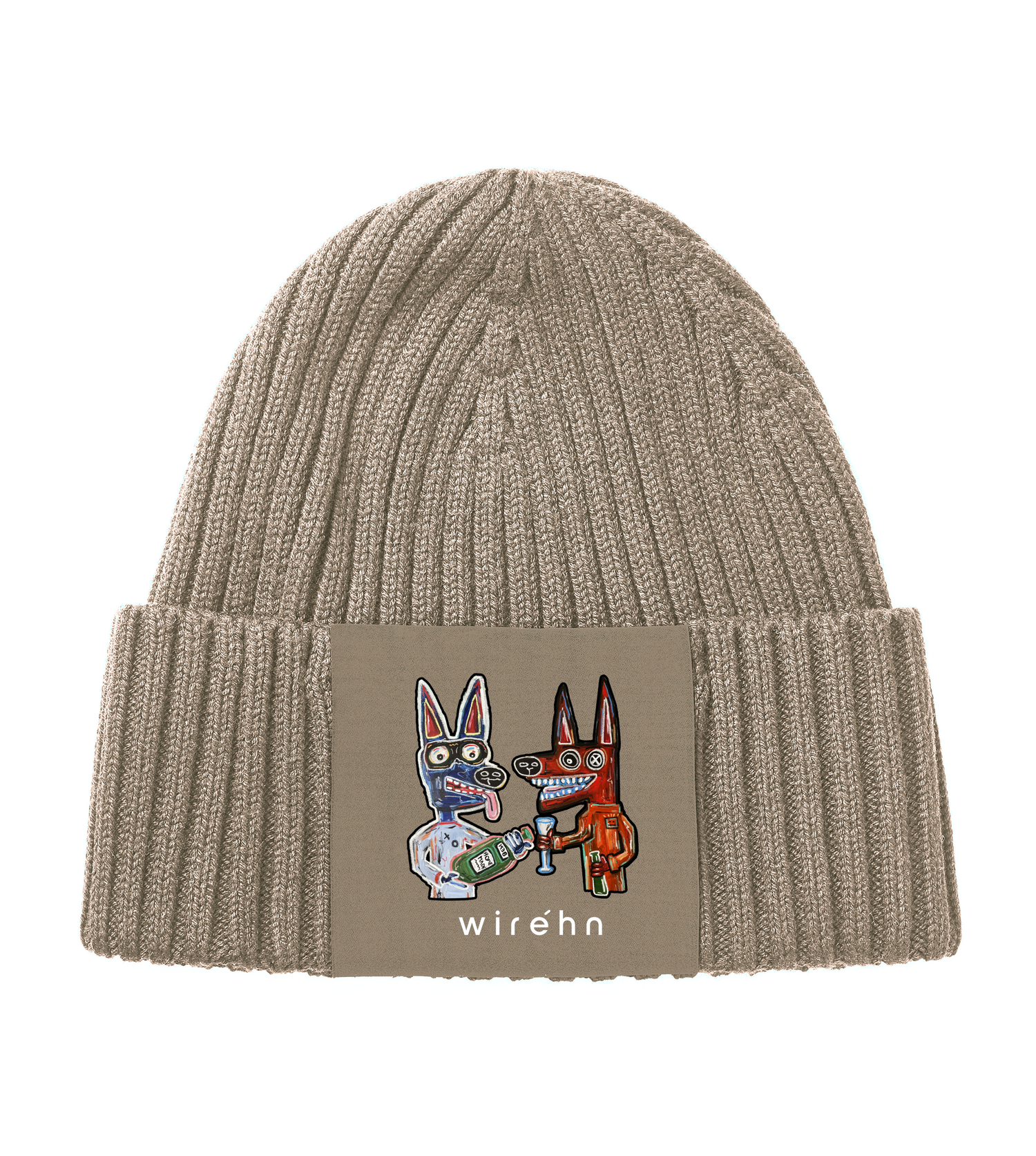 Knitted Beanie - Home made