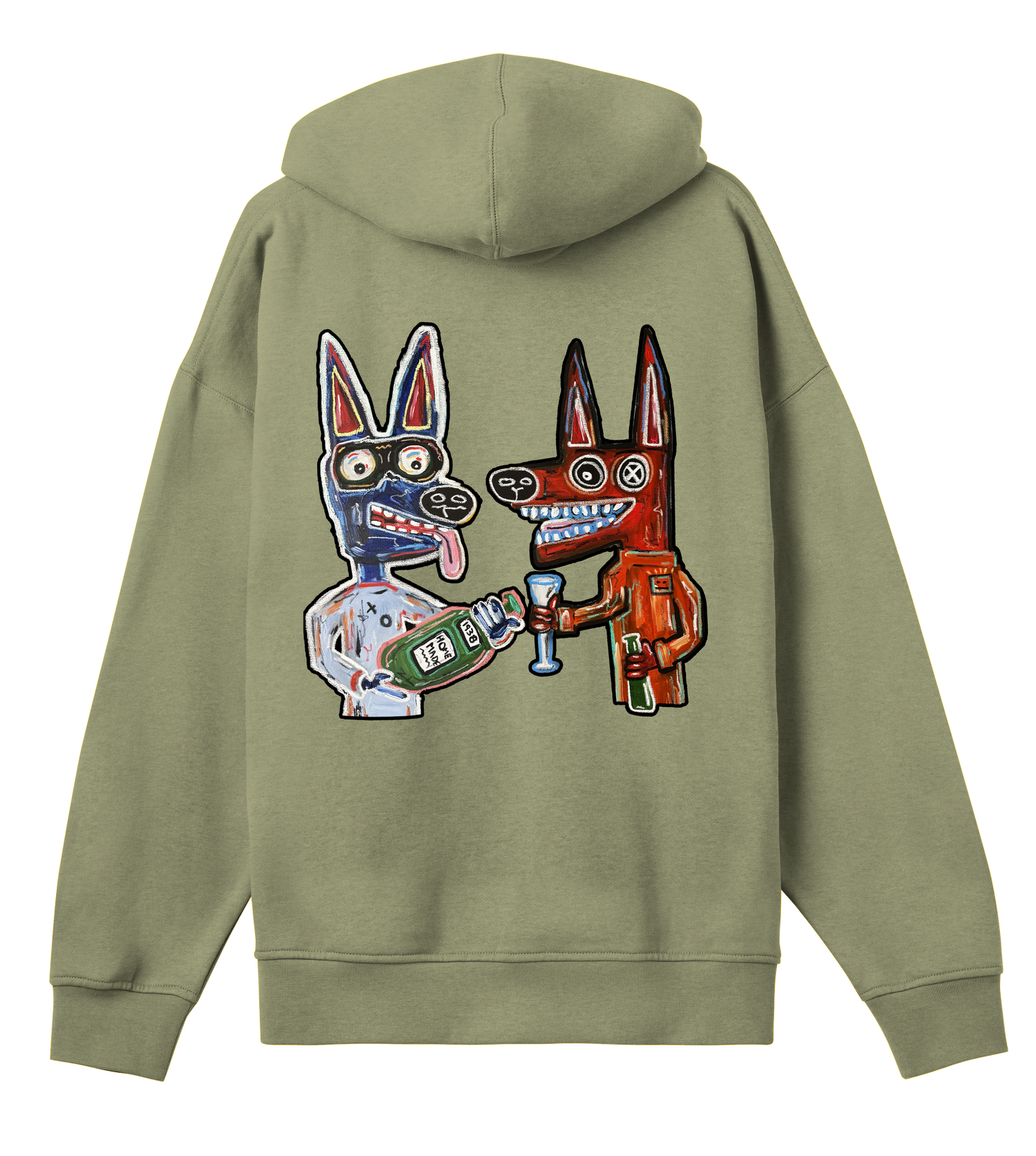 Mens Boxy Hoodie - Home made