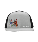 Flat Peak Trucker Cap - Home made