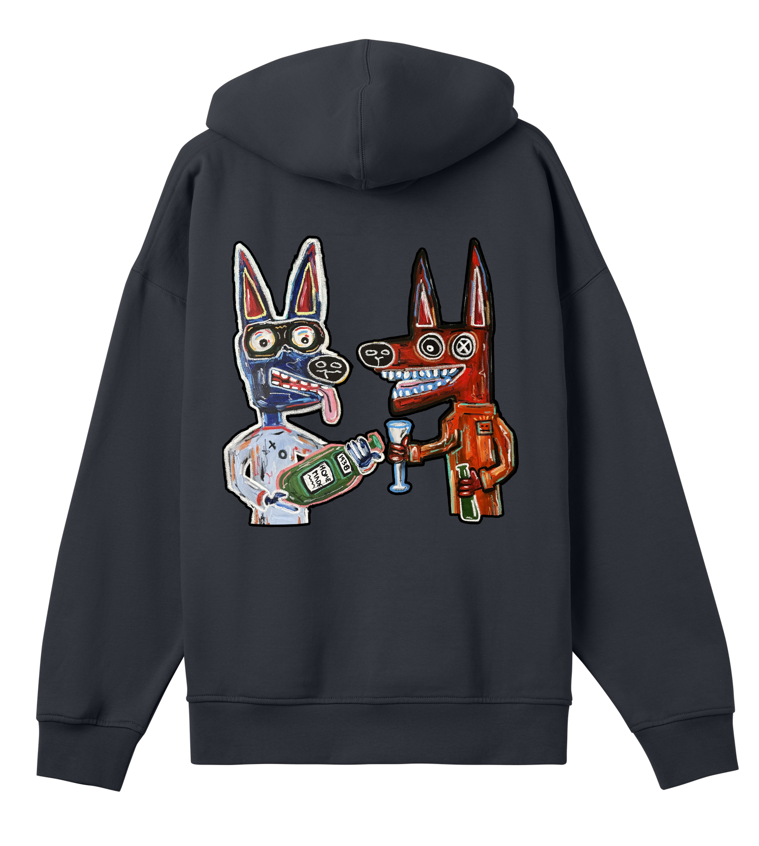 Mens Boxy Hoodie - Home made