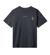 Womens Oversized Tee Black - Home made