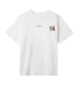 Womens Oversized Tee White - Home made
