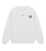 Mens Regular Sweatshirt White - Home made