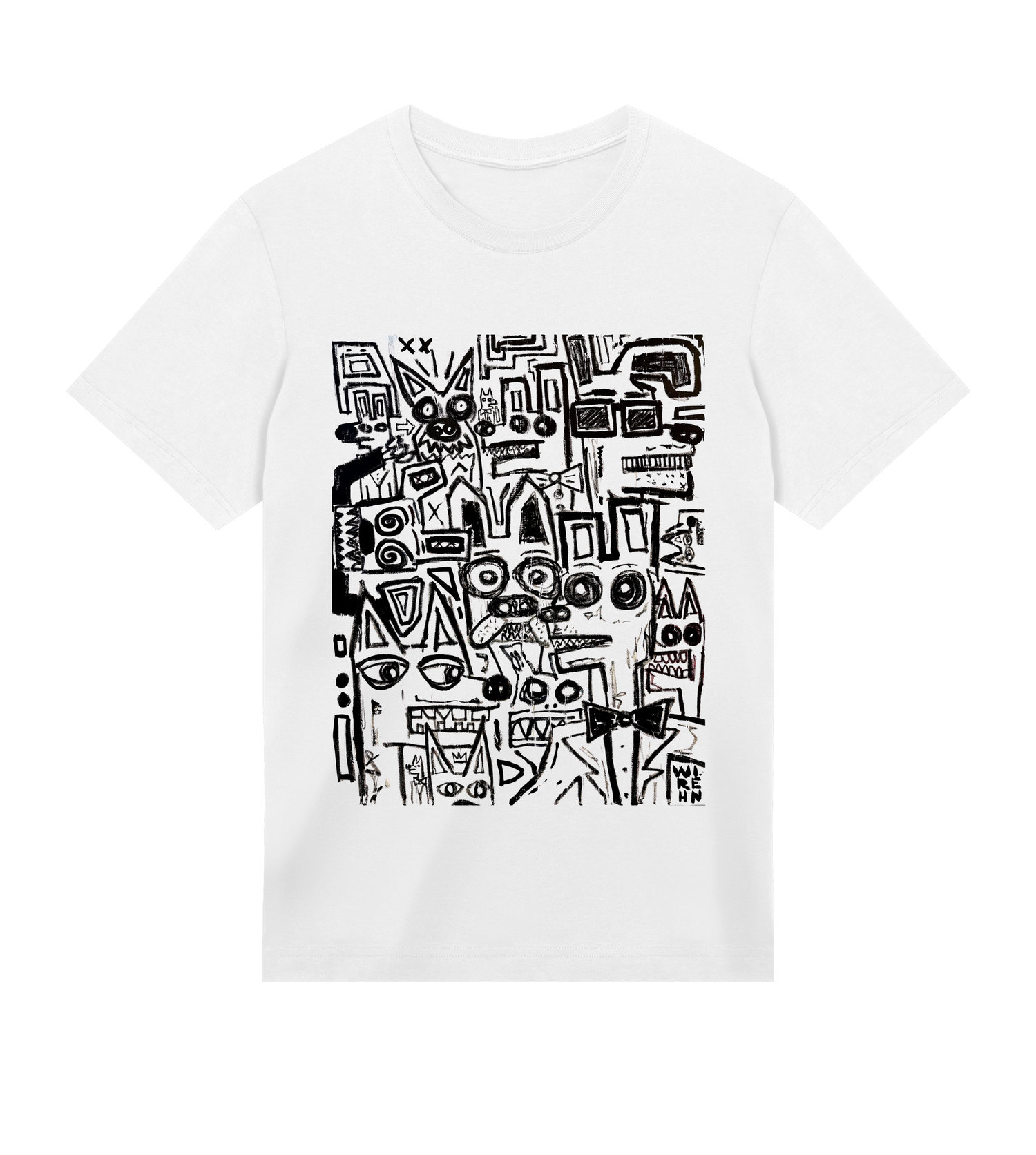 Mens Regular Tee White - CHAOS!
